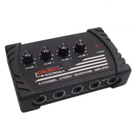 Calrad 15-133 4 Channel Stereo Headphone Amplifier