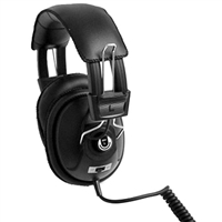 Calrad 15-135-RA Stereo Headphones M/S with Right Angle Plug