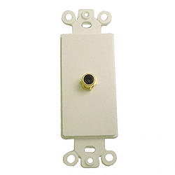 Calrad 28-104-P Single RCA Jack Plastic Insert