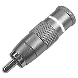 Calrad 30-304-WH RCA Plug White Band 6-8mm Wire