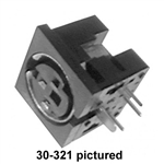 Calrad 30-325 5 Pin Mini Female DIN Connector