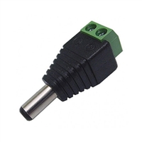 Calrad 30-374T 2.5 X 5.5 Coax Power Plug to Screw Terminals