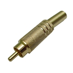 Calrad 30-387 Gold Plated RCA Plug for Coax