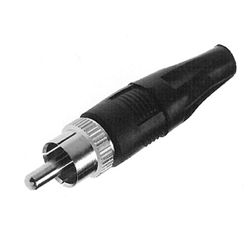 Calrad 30-389 Solderless RCA Male Plug