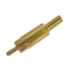 Calrad 30-390 Gold RCA Plug