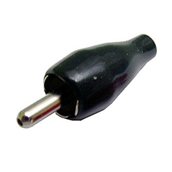 Calrad 30-426-BK RCA Pin Plug Black Insert