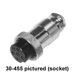 Calrad 30-455-M 6 Conductor male plug mates with 30-455