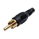 Calrad 30-486 RCA Shorting Plug Gold - 75 ohms
