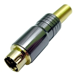 Calrad 30-505 SVHS Plug for 8mm Cable