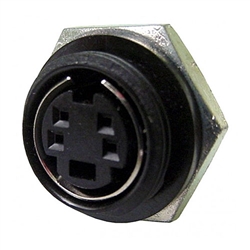 Calrad 30-507 4-pin SVHS Chassis Mt. Connector