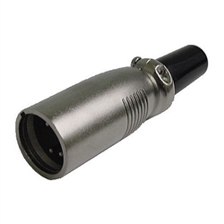 Calrad 30-539 5 Pin XLR Male - Silver Version