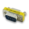 RS232 DB9 Gender Changer Male to Male. Serial Cable Adapter | Calrad Electronics 30-580