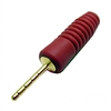 Speaker Pin Plug Red | Calrad 30-610-RB-RD