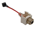 Calrad 30-731 2.1mm Jack Keystone to Solderless Terminals