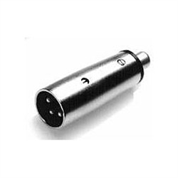 Calrad 35-461 3 Pin XLR Male to RCA Jack