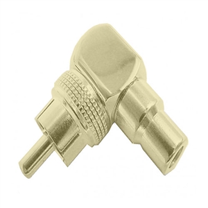 Calrad 35-480 RCA Right Angle Male to RCA Female