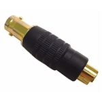 Calrad 35-499-P Economy converter male SVHS to female RCA video adapter