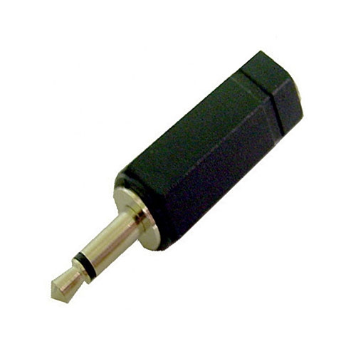 Calrad 35-552A Heavy Duty 3.5mm Mono Plug to 3.5mm Stereo Mini Jack