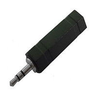 3.5mm Stereo Plug to 1/4" Mono Jack Audio Adapter | Calrad Electronics 35-563