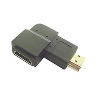 HDMI Adapter, Male to Female Right Angle | Calrad Electronics 35-709