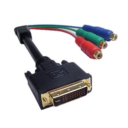 Calrad 35-720 M1DA Male to component video RCA Female jacks