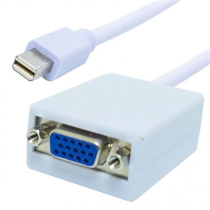 Mini Display Port Plug to VGA Jack Video Adapter | 35-732 Calrad Electronics