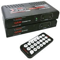 QAM 100 Channel RF Transmitter and Receiver Modulator System with IR | 40-101 Calrad Electronics