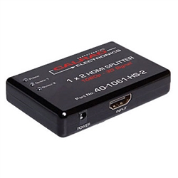 Calrad 40-1061-HS-2 1 x 2 3D HDMI Distribution Amplifier