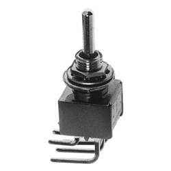 Calrad 40-503 Toggle Switch, DPDT, On-Off-On
