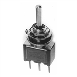 Calrad 40-521 Toggle Switch, SPDT, On-Off-On, PC Mount