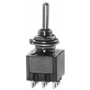 Calrad 40-569 Mini Economy Toggle Switch, DPDT On-Off-On