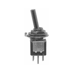 Calrad 40-608 Ultra Mini Toggle Switch, SPDT On-On