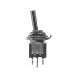 Calrad 40-609 Ultra Mini Toggle Switch, DPDT On-On