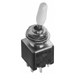 Calrad 40-611 Sub-Mini Toggle Switch, DPDT