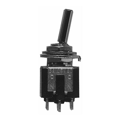 Calrad 40-614 Sub-Mini Toggle Switch, DPDT On-On