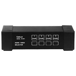 Calrad 40-641 Stereo Audio/Video Selector Switch
