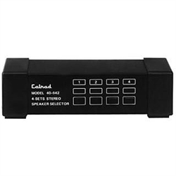 Calrad 40-642 Stereo Speaker Selector Switch