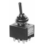 Calrad 40-699 Sub-Mini Toggle Switch, 3PDT On-On