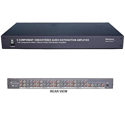 Calrad 40-849M 1 X 8 Audio/Video HDTV Distribution Amplifier