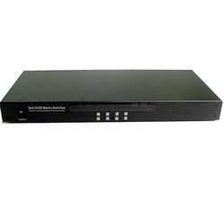 Calrad 40-940M 8 X 4 Composite Video/S-Video Matrix Switcher