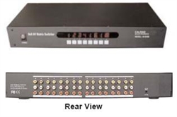 Calrad 40-948M 8 X 8 Audio/Video Composite Matrix Switcher