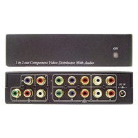 40-YDO2A Calrad Electronics 1 x 2 Component Audio Video Distribution Amplifier