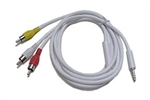 Calrad 42-105-6 iPod Audio-Video Interface 6ft.Cable - Connect iPod to your television set with the iPod AV Cable
