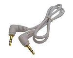 Calrad 42-107-RT-RT-2 3.5mm iPOD, iPAD Stereo Right Angle Interface Cable - 2 foot long