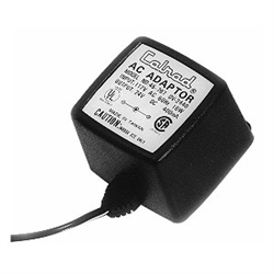 Calrad 45-776 110VAC-9VAC 1 Amp Non-Regulated Power Supply w/ 2.1mm Plug