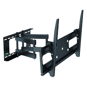 47-120 Calrad Electronics | Full Motion Tilt and Swivel TV Wall Mount Bracket Dual Articulating Arm, Fits 37â€-70â€