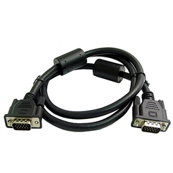 Calrad Electronics 55-612-3 15 Pin High Density SVGA Male to Male Cable 3 ft.