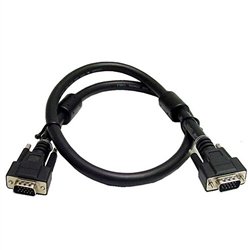 Calrad Electronics 55-614-6 15 Pin High Density SVGA Male to Female Cable 6 ft.