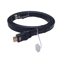 Calrad Electronics 55-627-10 10 ft. Male to Male Flat HDMI Cable