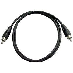 Calrad Electronics 55-635-25 High Quality Video/CCTV RG174 RCA to RCA Male 25 ft. Cable